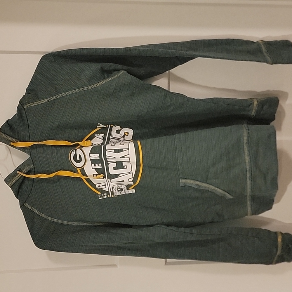 Green Bay Packers women's size medium light hoodie